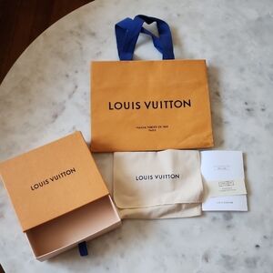 Authentic Louis Vuitton Dustbag, Bag and Box Set
